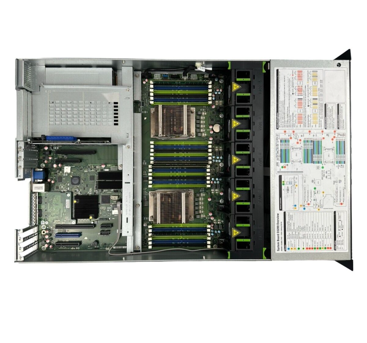 Fujitsu Primergy RX2540 M2 2x E5-2640 v4 64 GB RAM 8x SFF 2,5