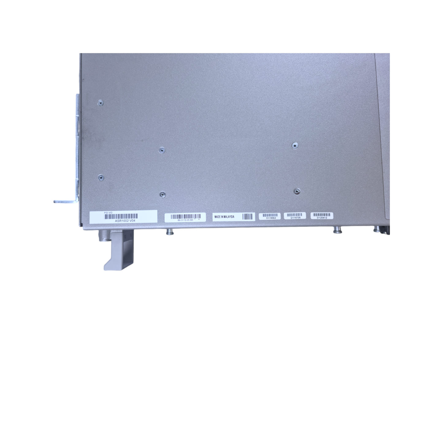 Cisco Router ASR1002 4Ports SFP 1000Mbits Dual PSU Managed Rack Ears