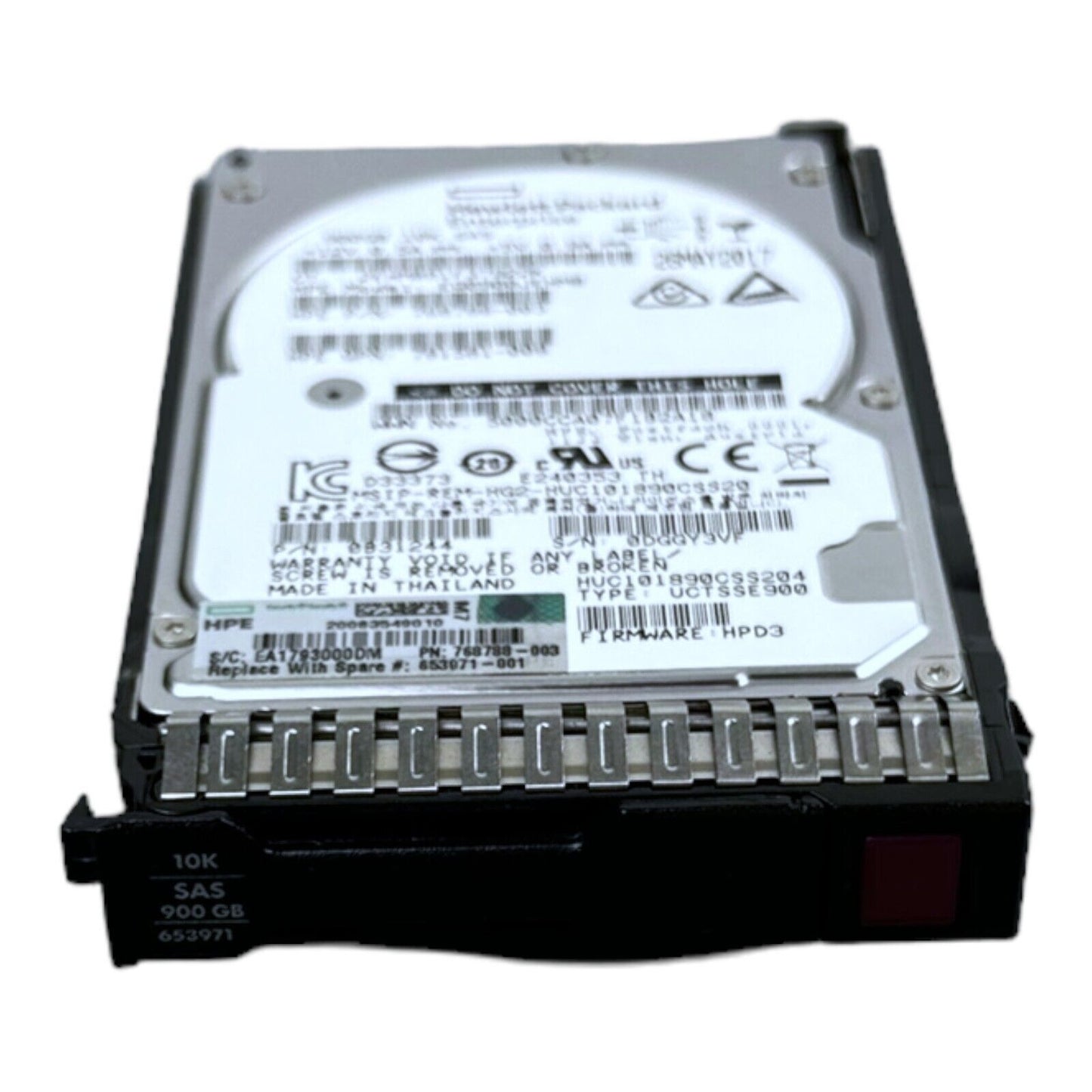 HP 900GB 10K SAS 2.5'' EG0900JEHMB 768788-003 781581-008 HUC101890CSS204