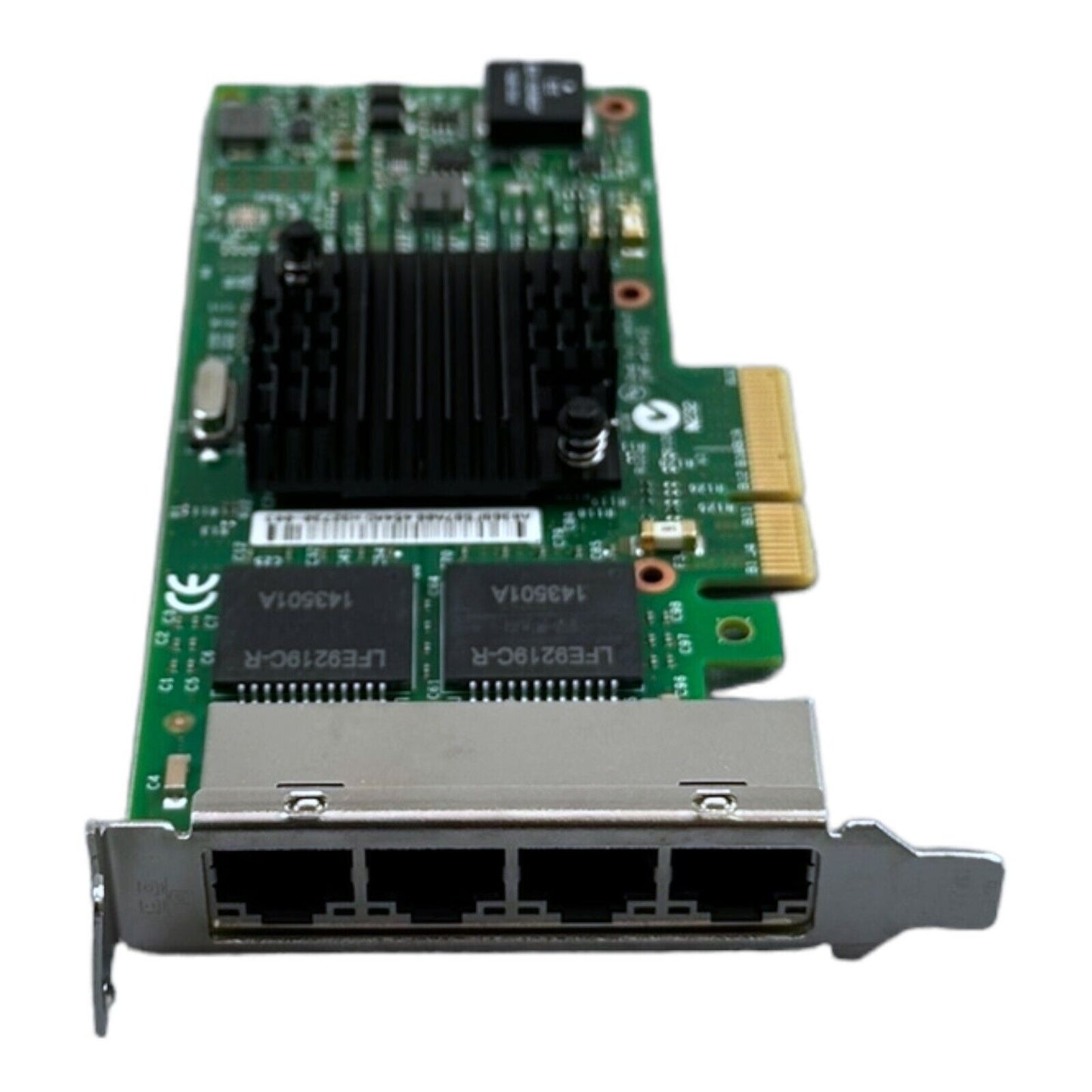 Intel Dell I350-T4 4-Port PCIe x4 Gigabit Ethernet Network Adapter Low-Profile