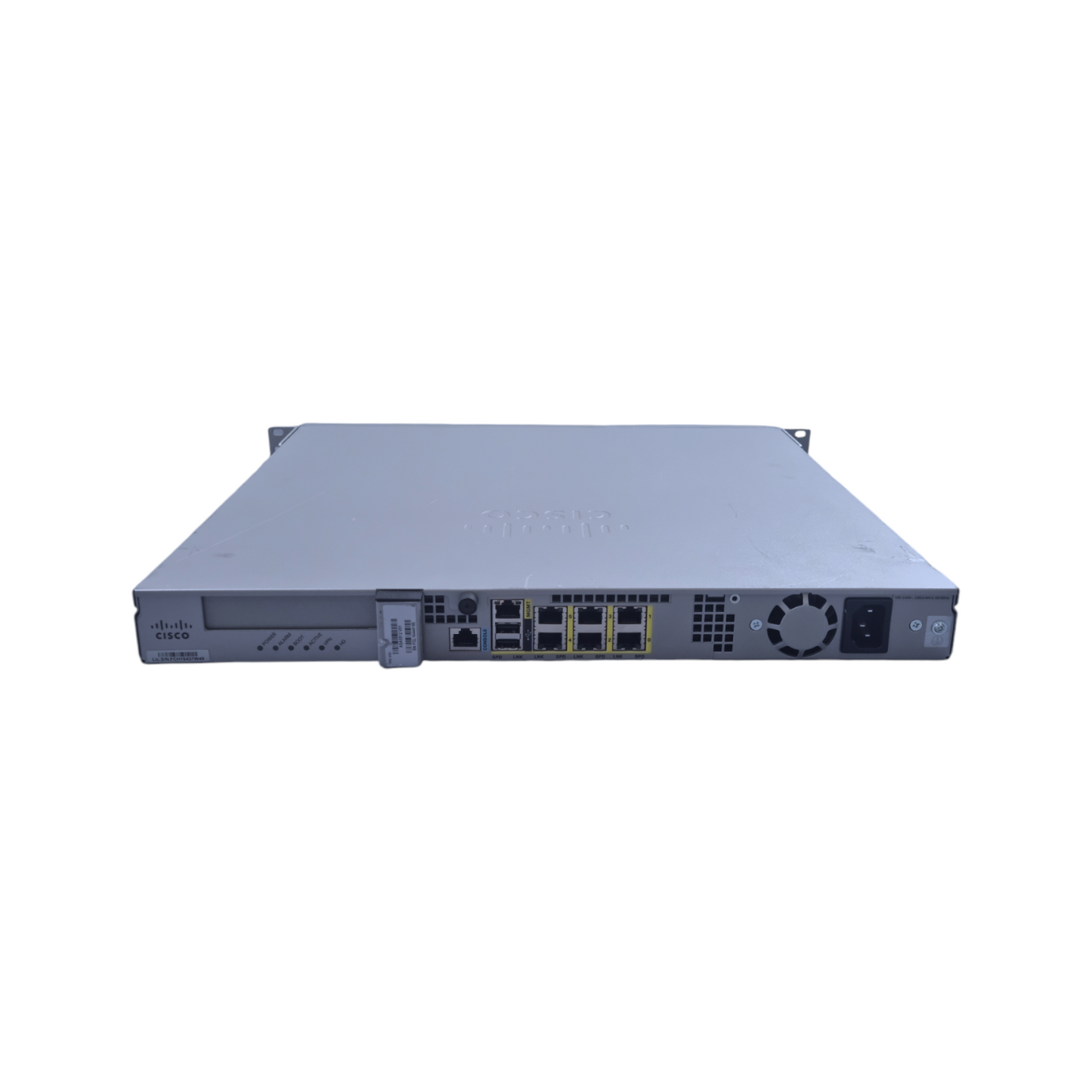 Cisco Firewall ASA5512-X 6Ports 1000Mbits Managed