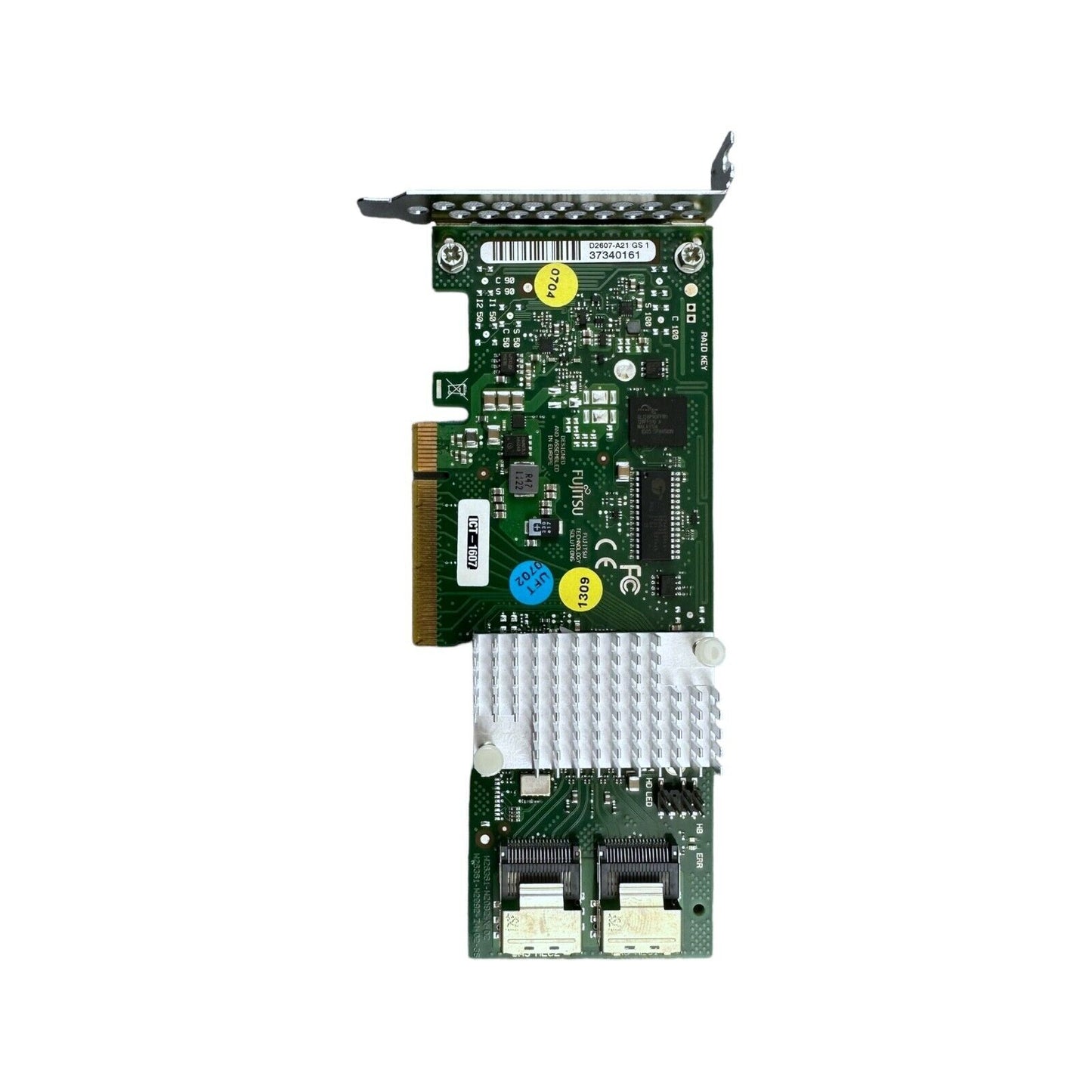 Fujitsu D2607-A21 GS1 PCIe SAS RAID Controller mit 2x Kabeln