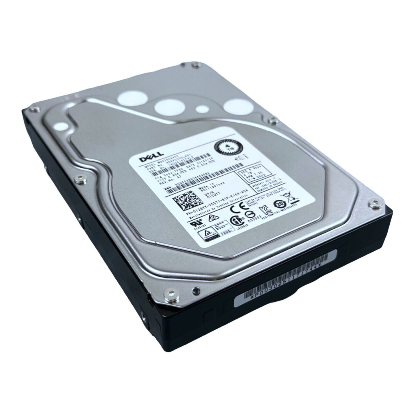 Dell 4TB 7,2K SAS HDD 3.5'' MG03SCA400 012GYY HDEPC00DLA51