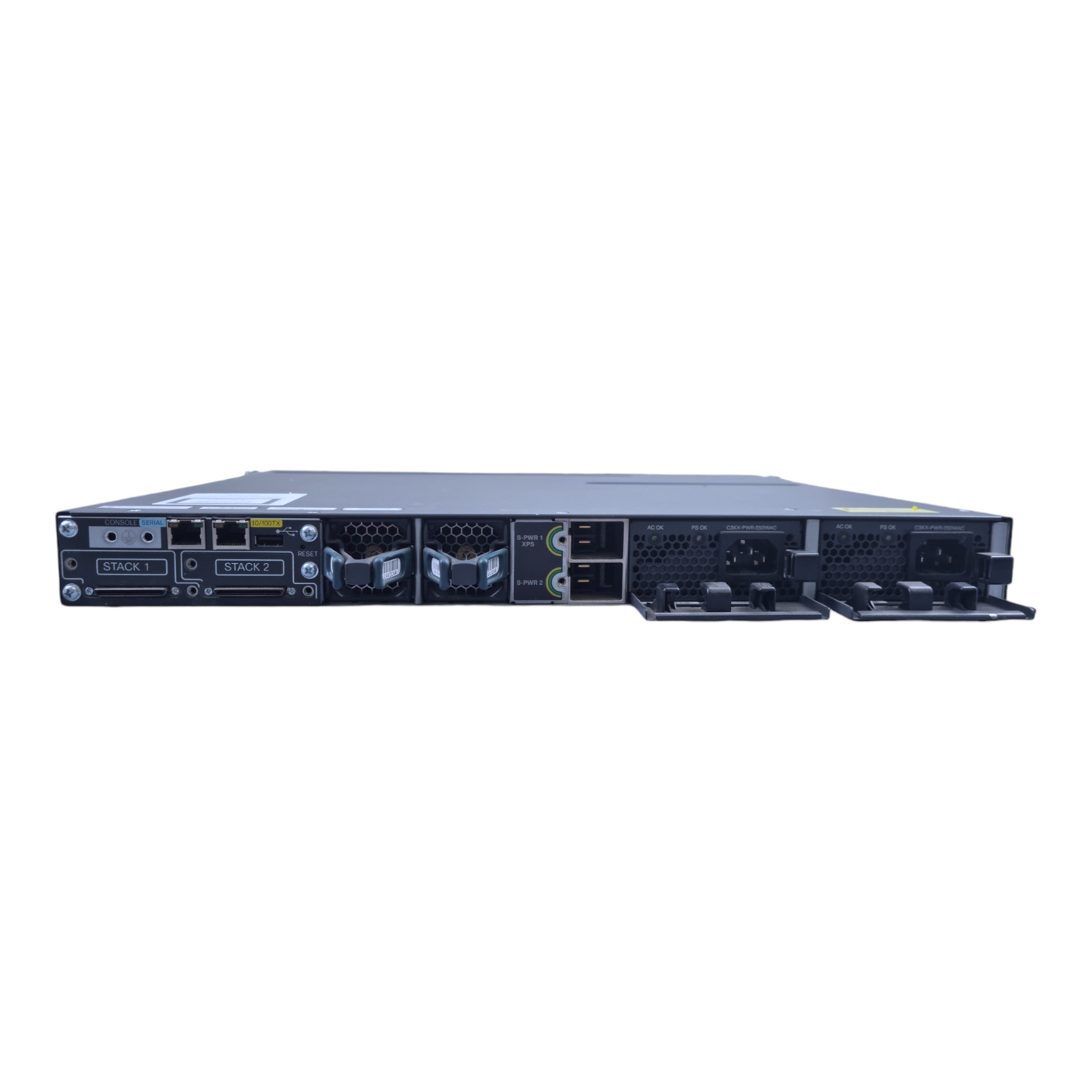 Cisco Catalyst WS-C3750X-12S-S V01 C3KX-NM-10G Netzwerk-Switch 12-Port 10Gbps