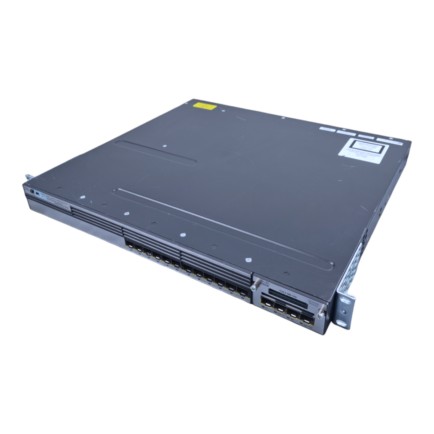 Cisco Catalyst WS-C3750X-12S-S V01 C3KX-NM-10G Netzwerk-Switch 12-Port 10Gbps