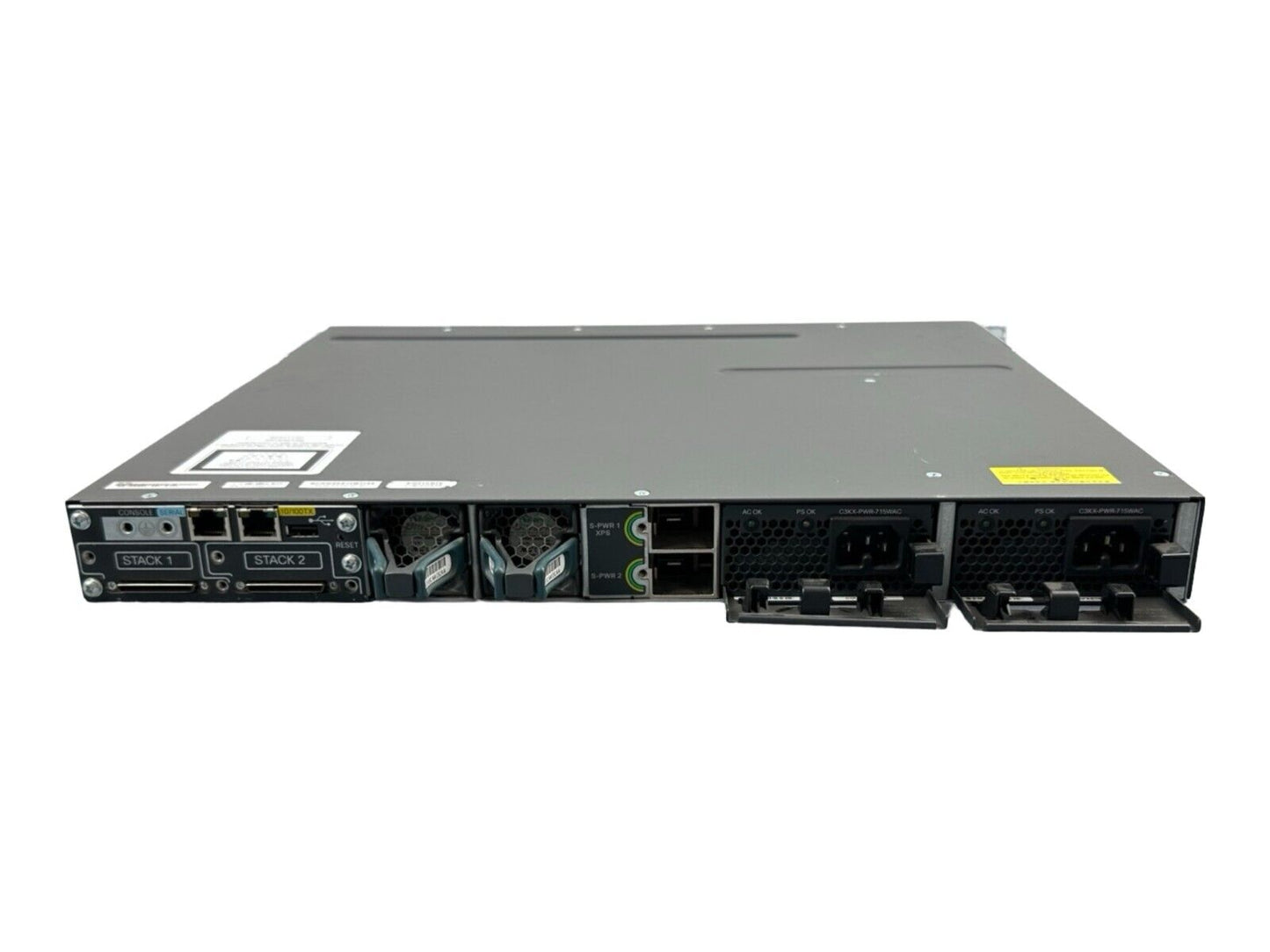 Cisco Switch WS-C3750X-48P-S V02 C3KX-NM-10G Netzwerk-Switch 48-Port 10Gbps