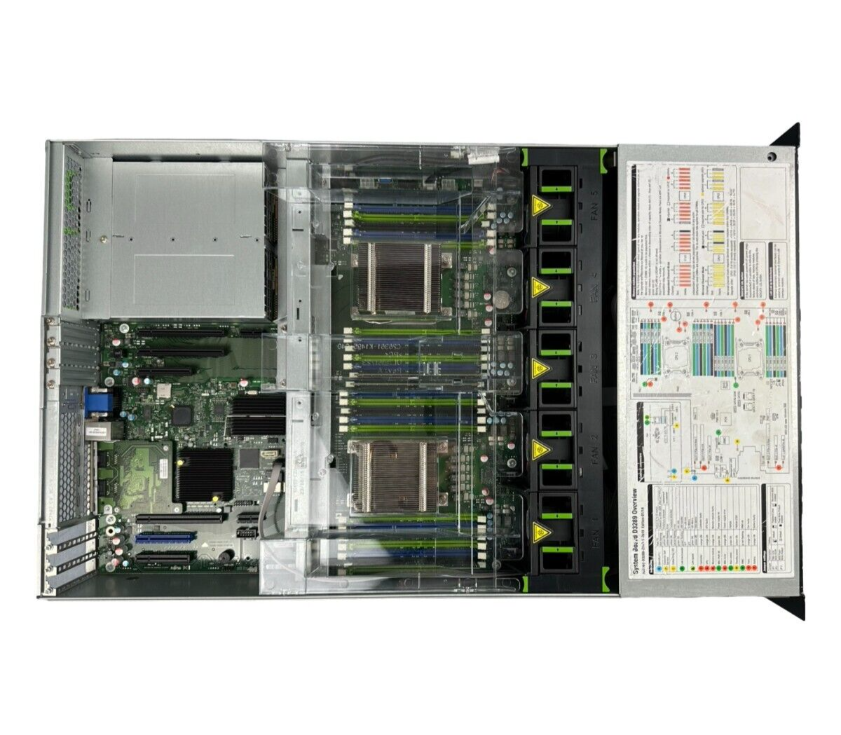 Fujitsu Primergy RX2540 M1 2x E5-2620 V3 2,4GHz 64GB RAM