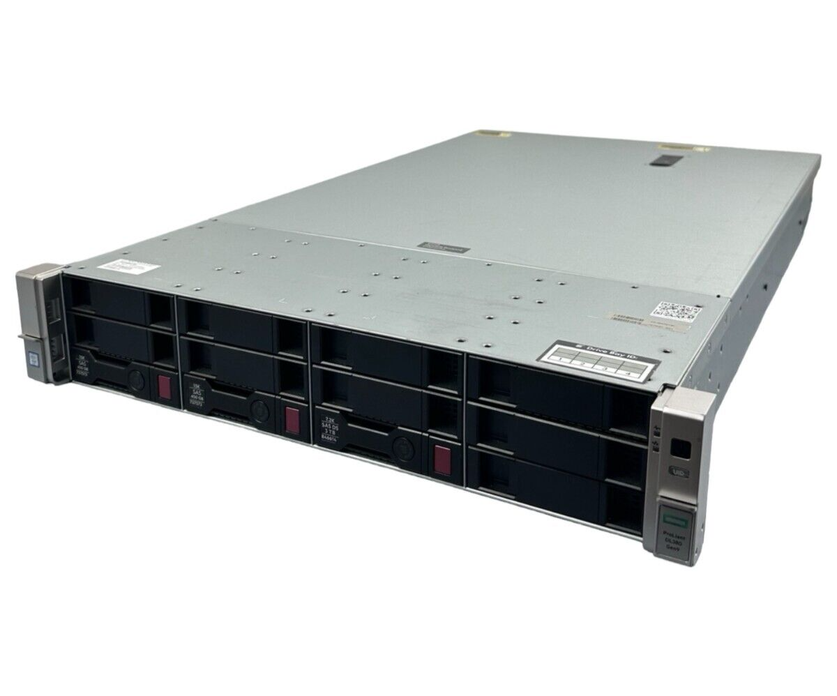 HP ProLiant DL380 Gen9 2x E5-2630L V4 128GB RAM 2x 4TB 1x 3TB HDD 3,5''