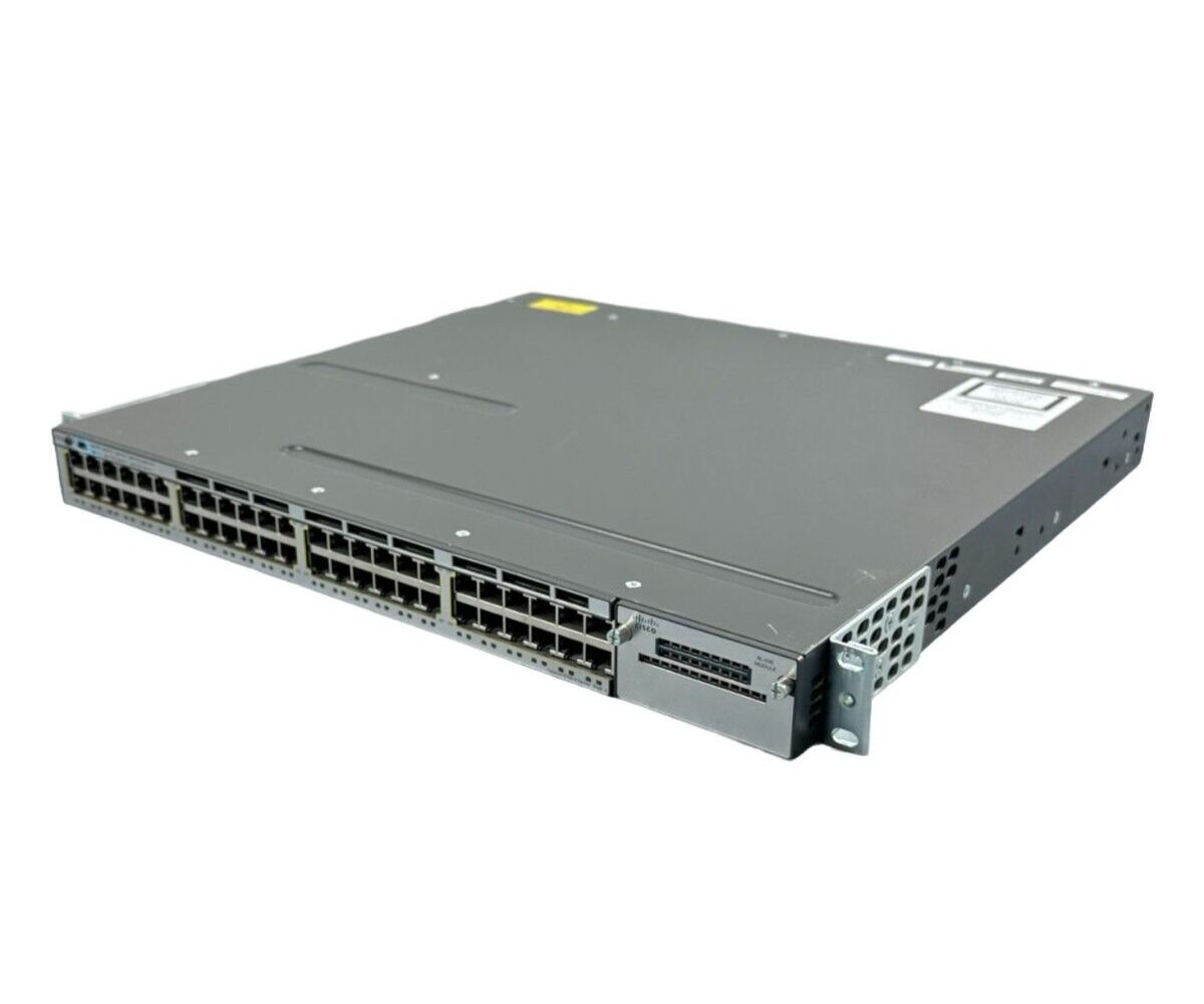 Cisco Switch WS-C3750X-48P-S V02 Netzwerk-Switch 48-Port