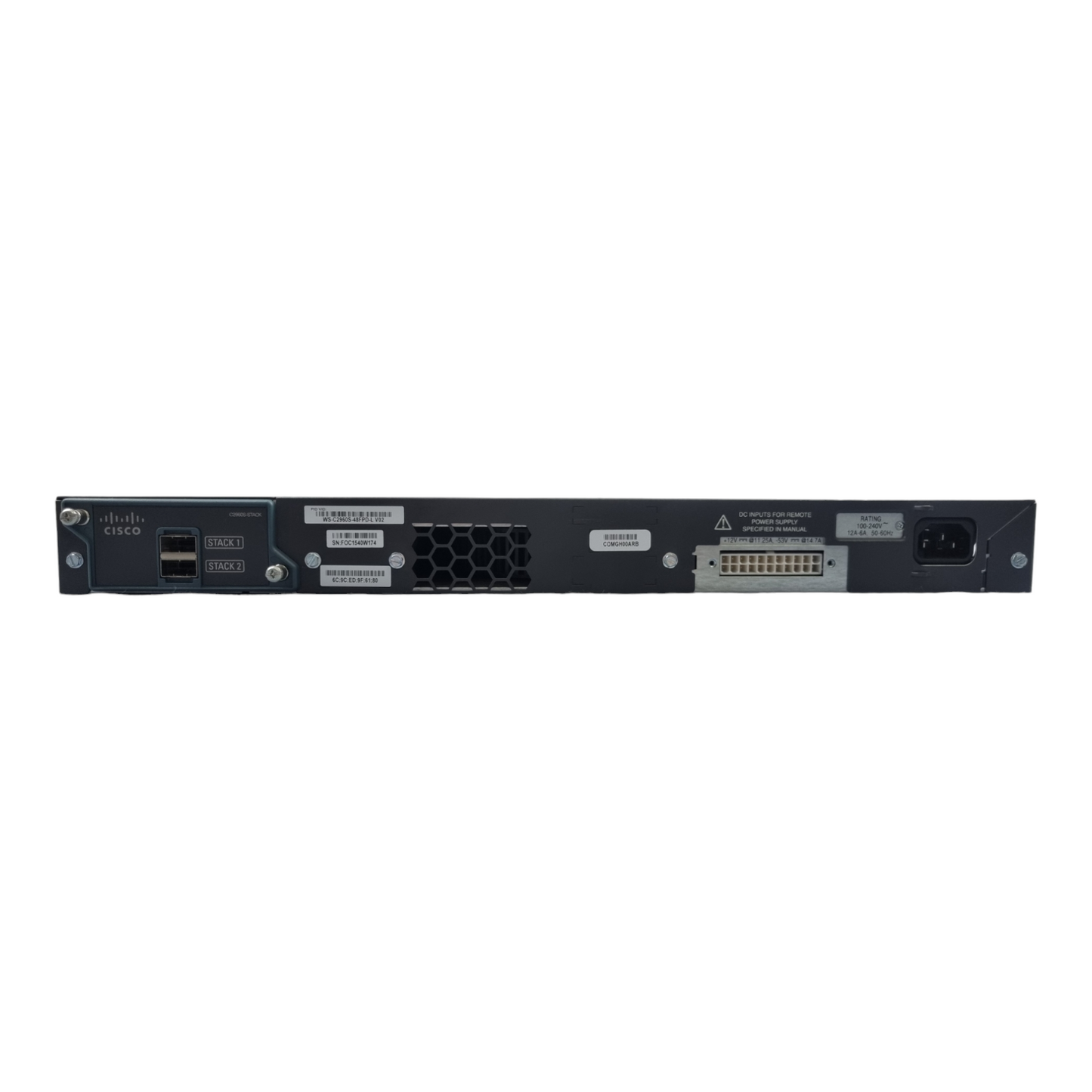 Cisco Catalyst WS-C2960S-48FPD-L V02 POE+ Managed 2x 10G SFP+