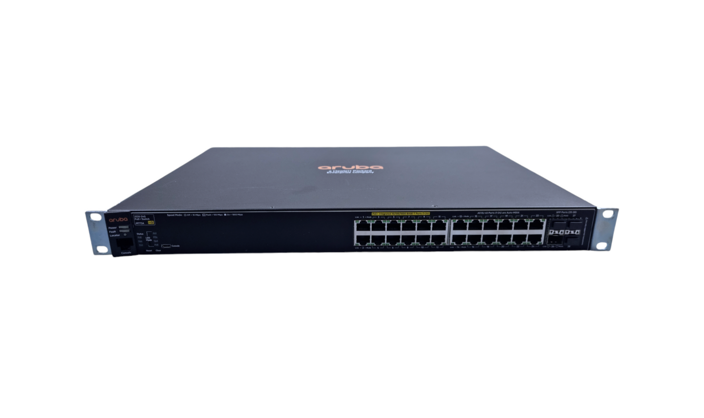 HPE Aruba 2530-24G-PoE+ Managed Switch (J9773A)