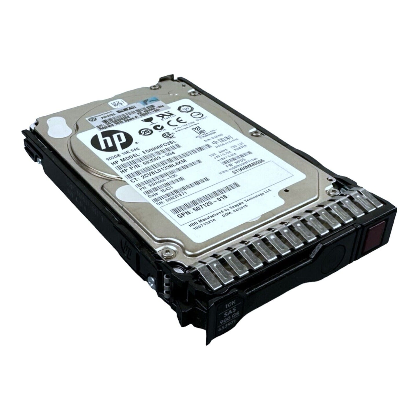 HP 900GB 10K HDD SAS 2.5" 693569-004 653971-001 EG0900FCVBL ST900MM0006