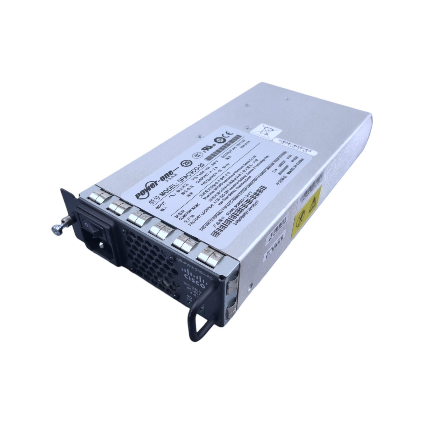 Cisco power-one SPACSCO-20 Power Supply Netzteil 341-0340-01