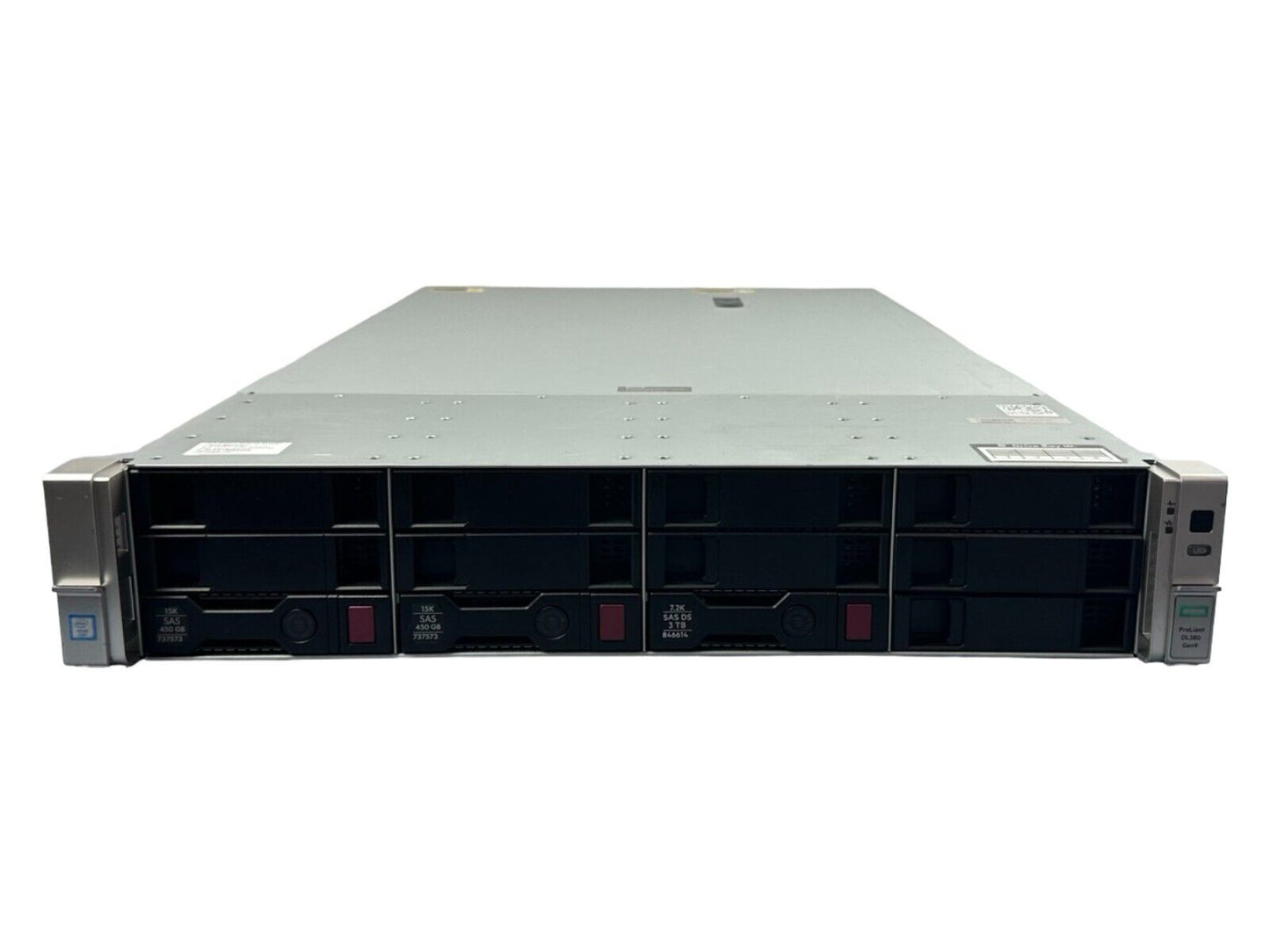HP ProLiant DL380 Gen9 2x E5-2630L V4 128GB RAM 2x 4TB 1x 3TB HDD 3,5''