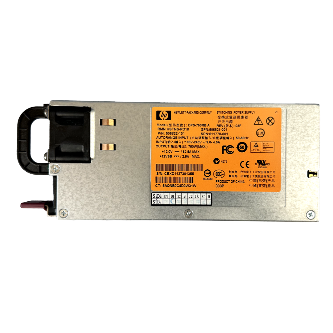 HP DPS-750RB A 750W 506822 HSTNS-PD18 511778
