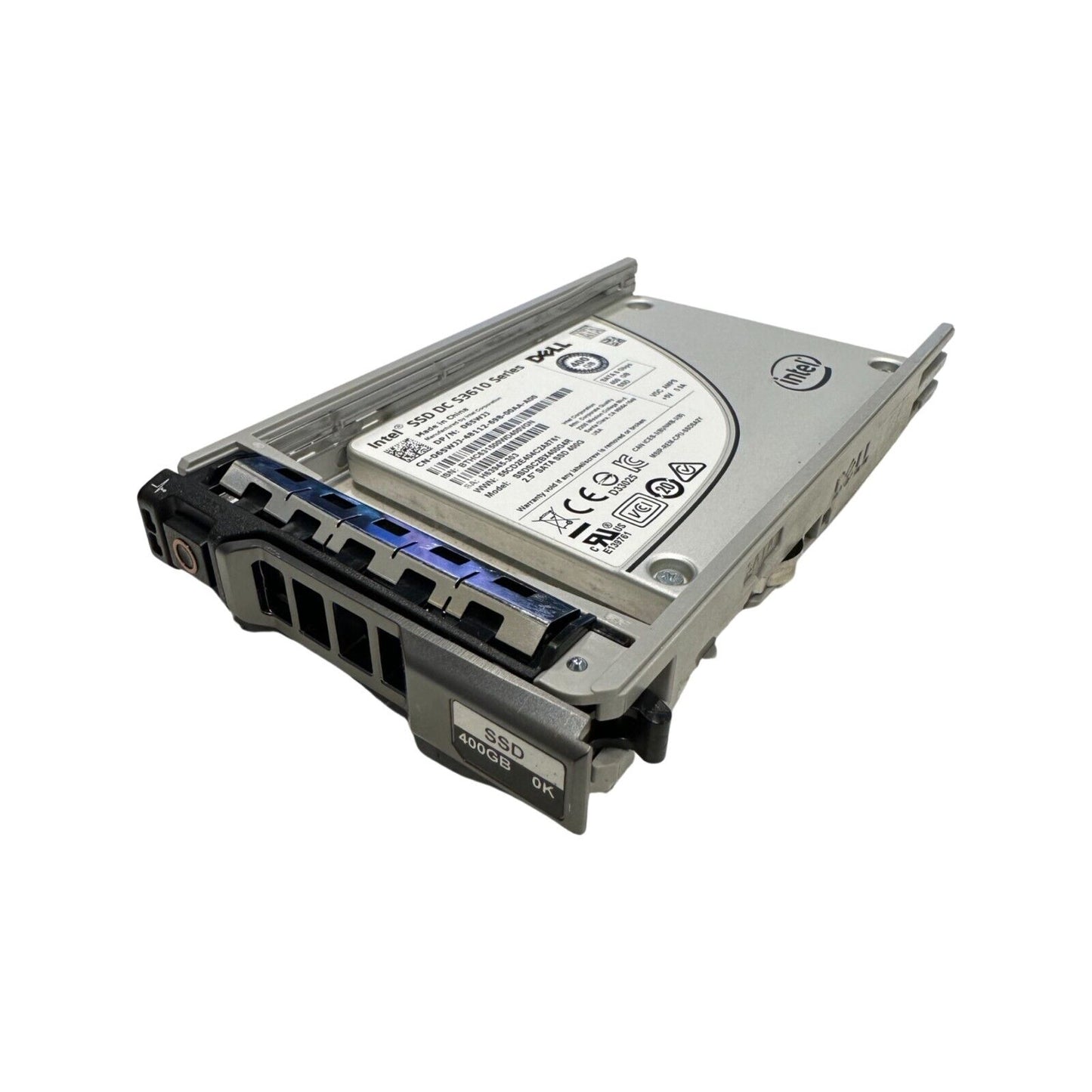 Dell Intel SSD DC S3610 Series 400GB 2.5 Zoll 6Gb SATA SSDSC2BX400G4R with Caddy