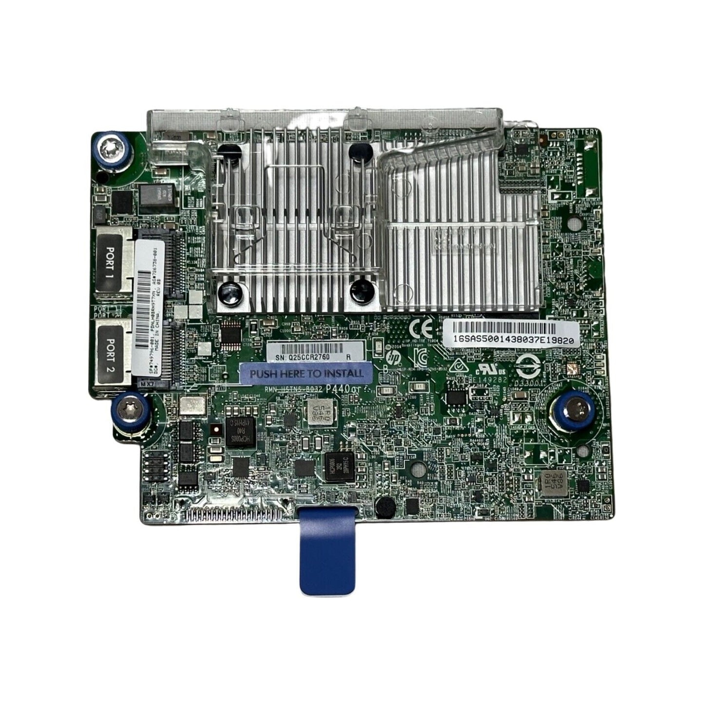 HPE Smart Array P440AR/2GB FBWC 12GB SAS RAID Controller 749796-001