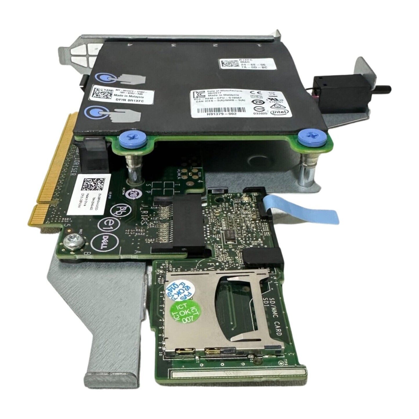 DELL Daughter Card 0R1XFC / I350 + Riser Card 08PX9W + SD 06YFN5 - 4-Port GbE
