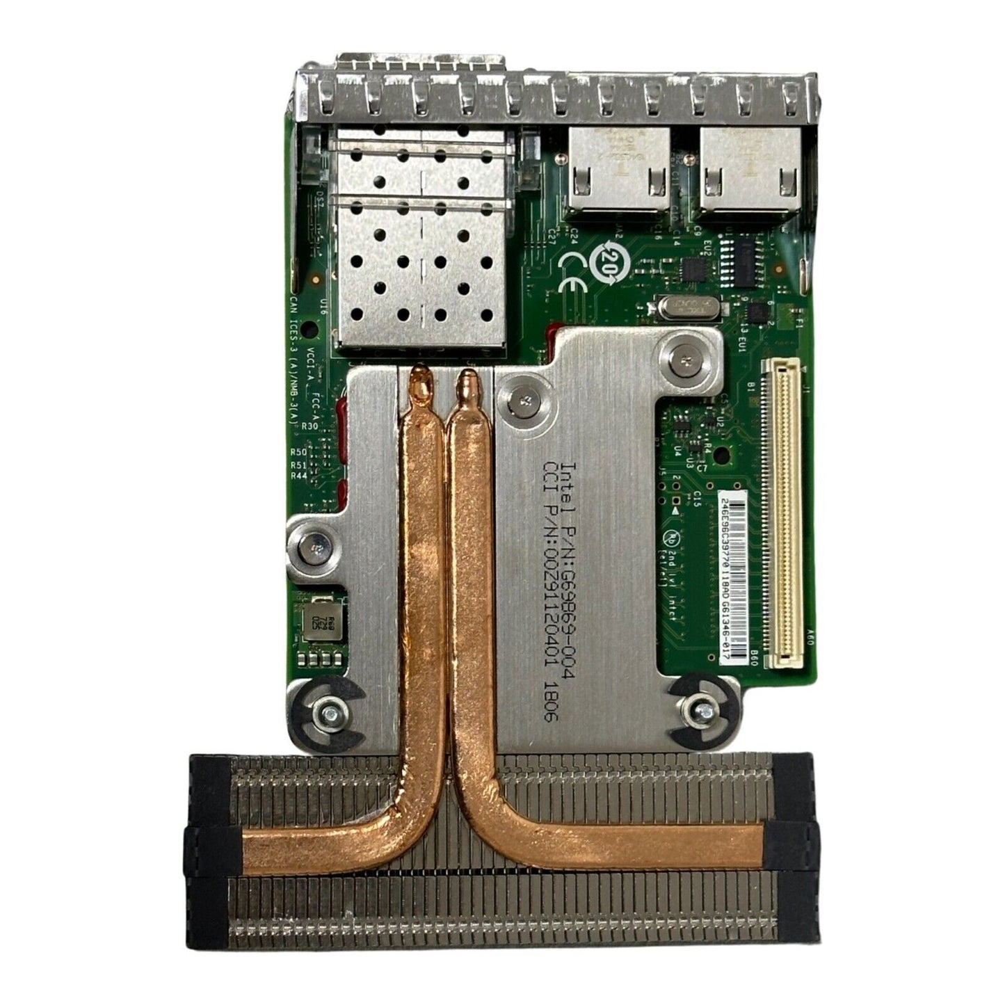 DELL 0C63DV Intel X520 /i350 2x10GbE + 2x GbE Ports Network Daughter Card 0C63DV