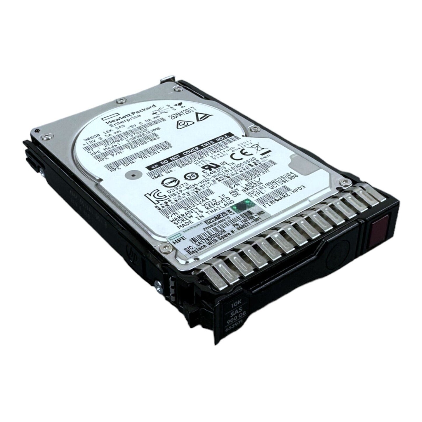 HP 900GB  10K SAS 2.5'' EG0900JEHMB  768788-003  781581-008  HUC101890CSS204