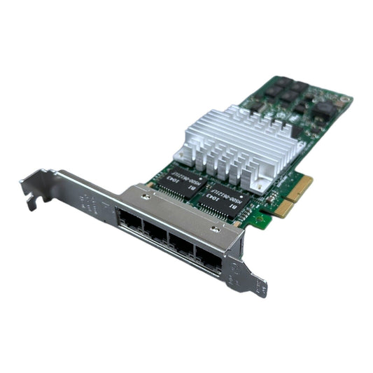 HP NC364T QuadPort RJ45 GBit Netzwerkkarte HSTNS-BN26 / 436431-001 high profile