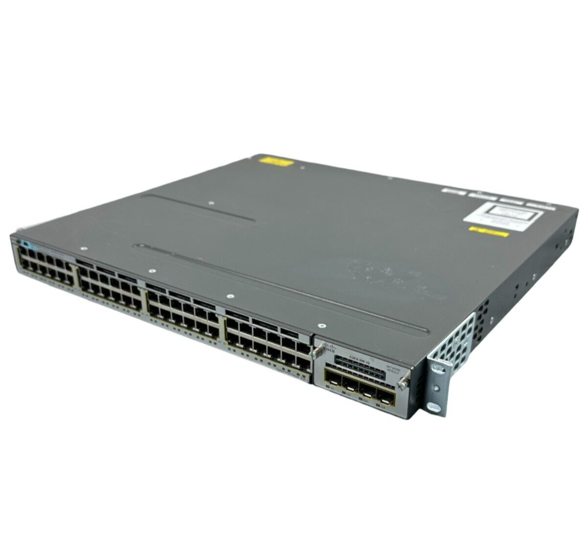 Cisco Switch WS-C3750X-48P-L V06  C3KX-NM-1G Netzwerk-Switch 48-Port  1Gbps
