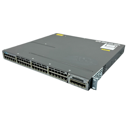 Cisco Switch WS-C3750X-48P-L V06  C3KX-NM-1G Netzwerk-Switch 48-Port  1Gbps
