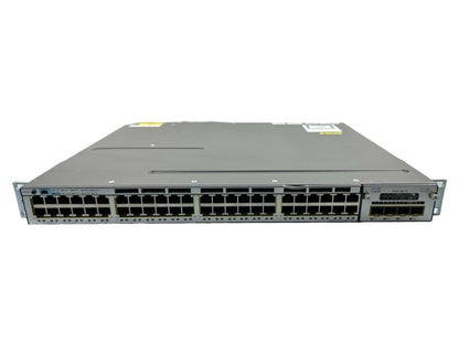 Cisco Switch WS-C3750X-48P-S V04  C3KX-NM-1G Netzwerk-Switch 48-Port  1Gbps