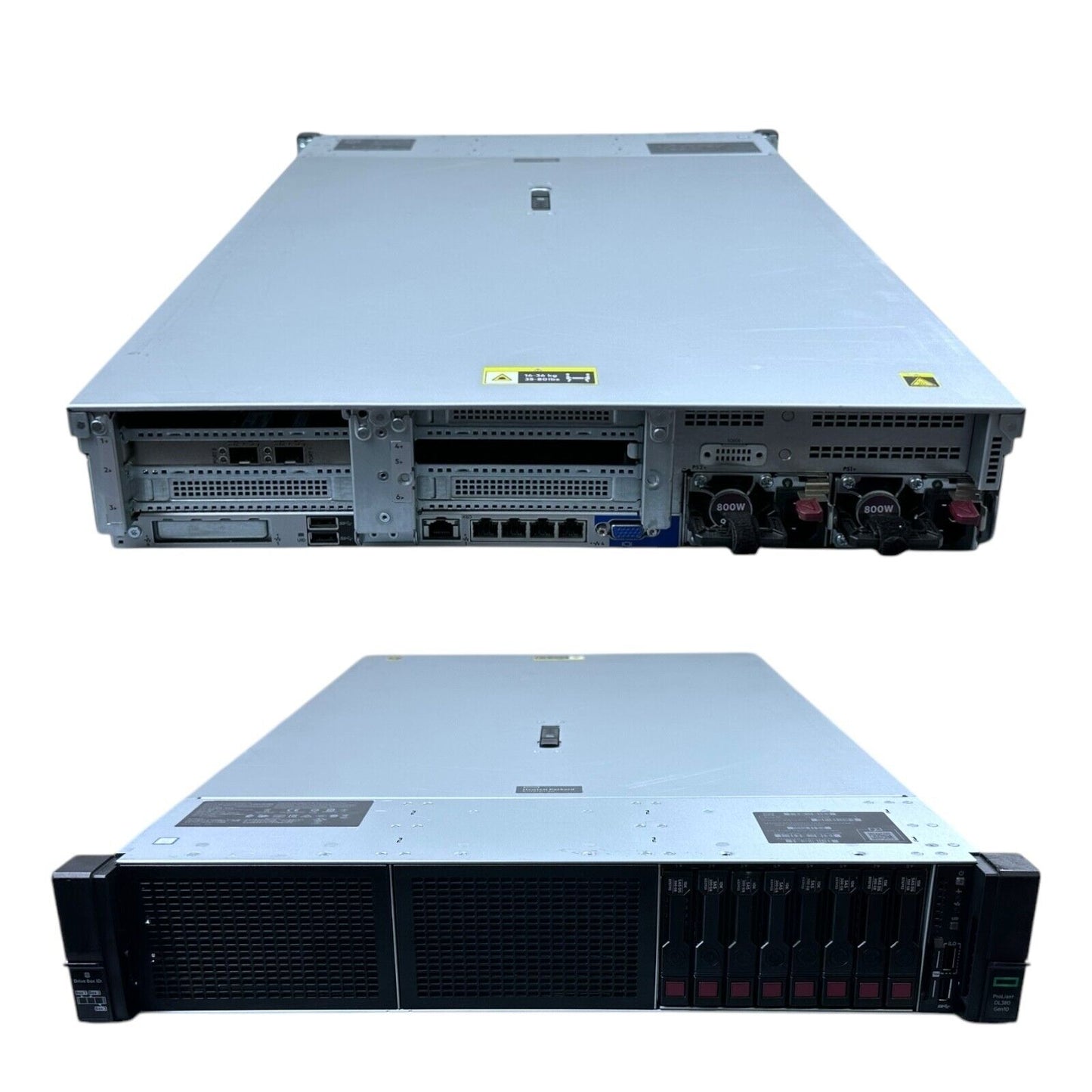 HP ProLiant DL380 Gen10 2x Gold 6154 512GB RAM + P408i-a + HP SN1100E2P