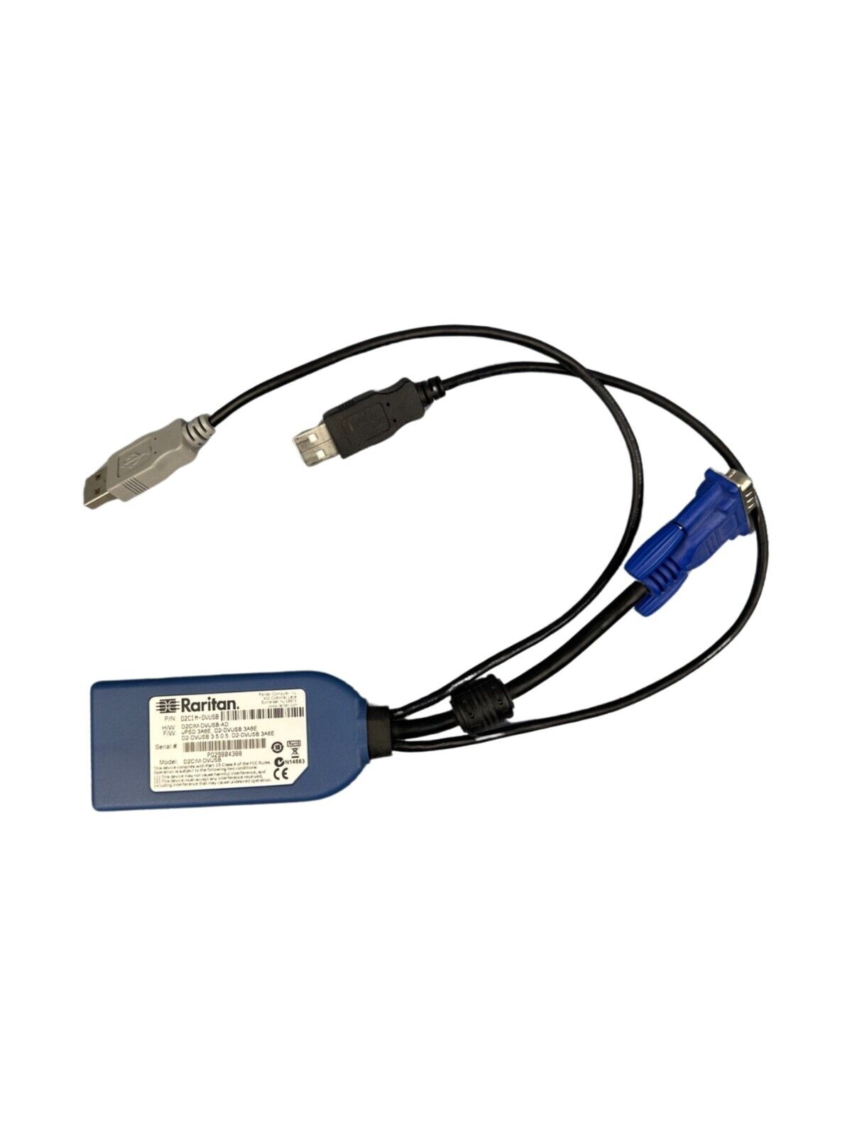 Raritan D2CIMDVUSB Computer Interface Modul D2CIM DVUSBAD USBVGA CIM DCIM