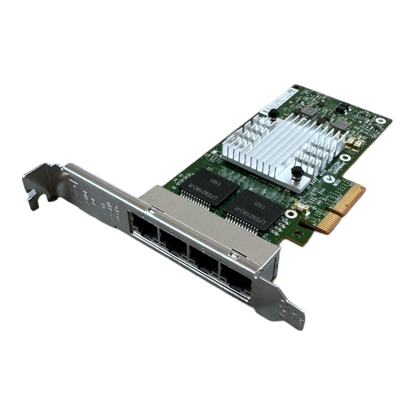 HP NC365T 4-Port Ethernet Server Adapter PCIe -x4  - 593743-001  High Profile