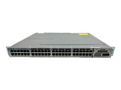 Cisco Switch WS-C3750X-48P-S V01  C3KX-NM-10G Netzwerk-Switch 48-Port  10Gbps