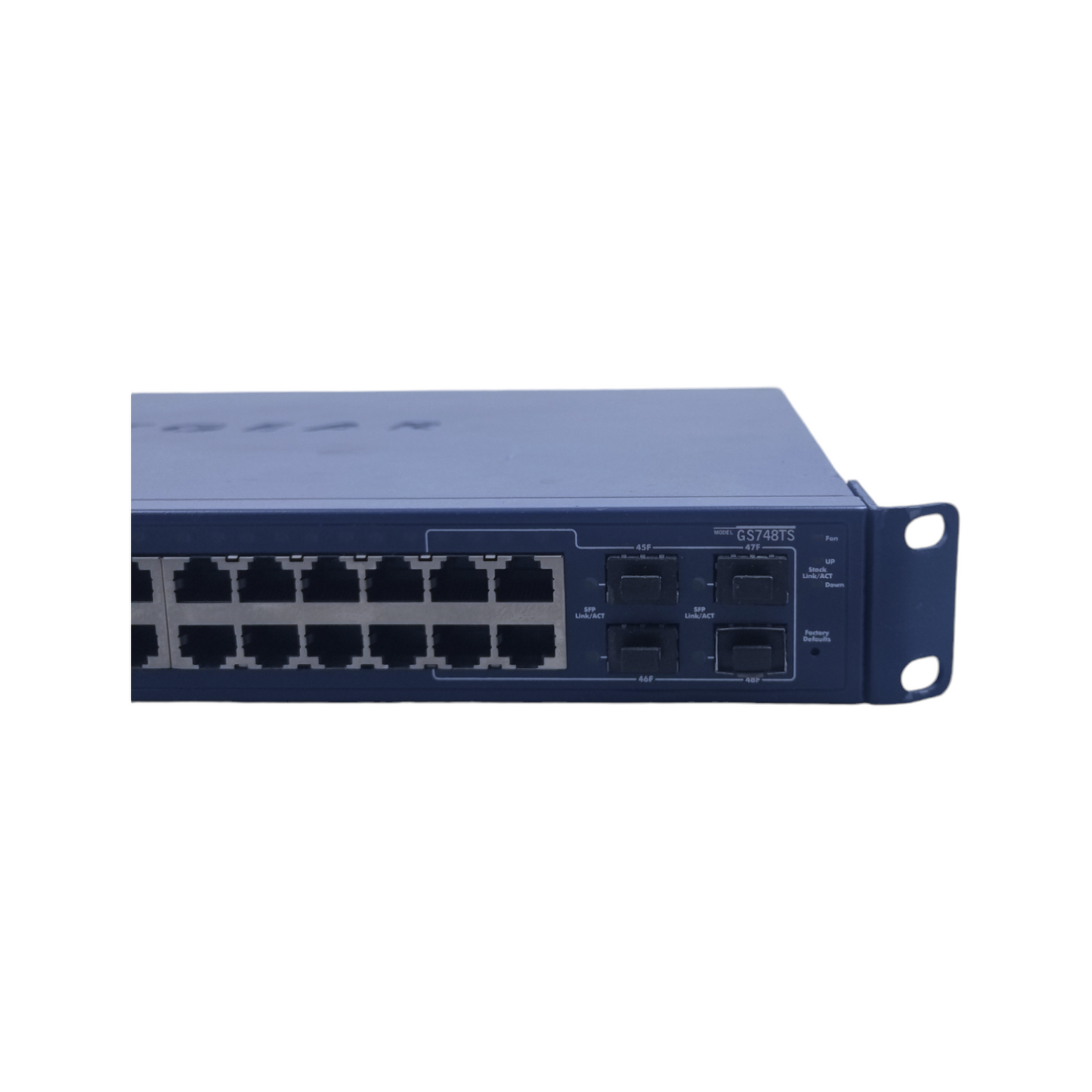 Netgear Switch ProSafe GS748TS V1H1 48Ports 1000Mbits 4Ports Combo SFP 1000Mbits
