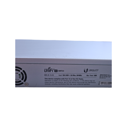 Ubiquiti UniFi Switch US-16-XG  12x 10G SFP+ Ports  4x 10G RJ-45 Ethernet Ports