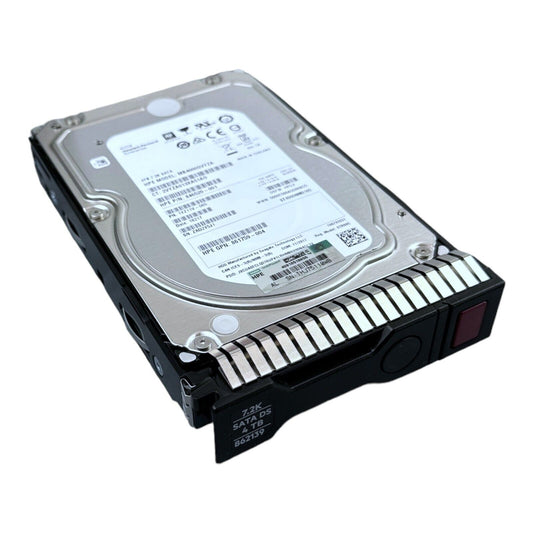HP 4TB HDD SATA 7.2K MB4000GVYZA  846520  ST4000NM0165  1YZ11V  861759 + Caddy