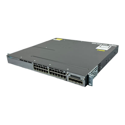 Cisco Switch WS-C3750X-24P-S V04  C3KX-NM-1G Netzwerk-Switch 24-Port  1Gbps