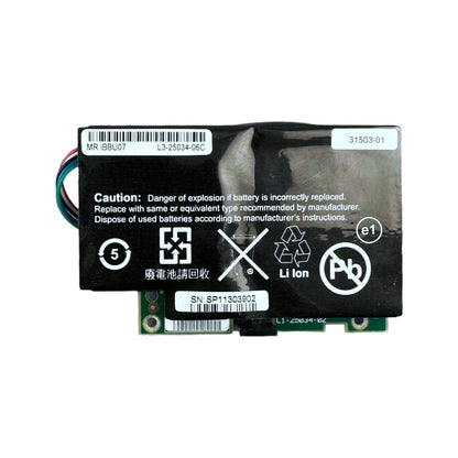 Fujitsu LSI Megaraid L3-25034-06C IBBU07 Battery Backup  31503-01