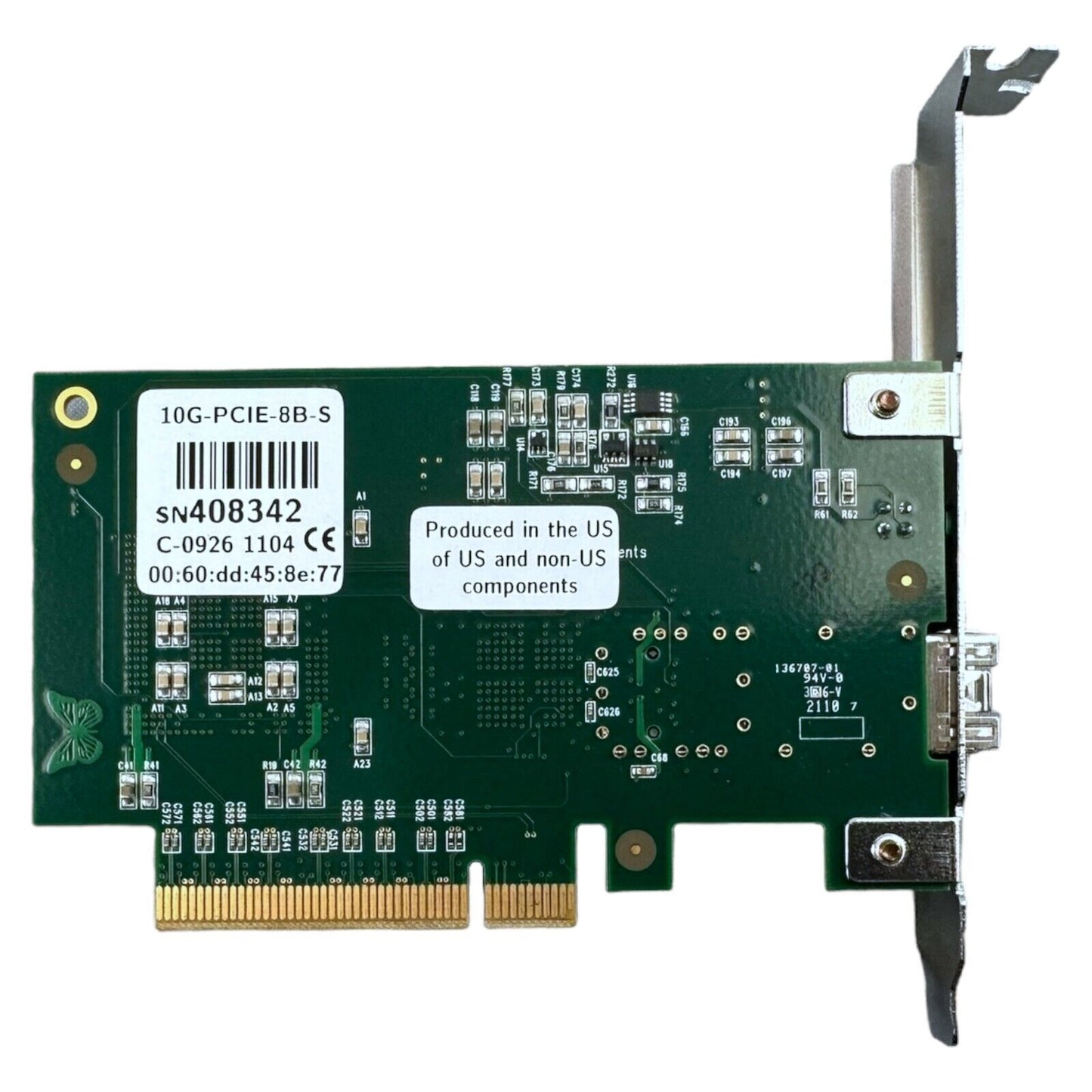 Myricom 10G-PCIE-8B-S SinglePort 10Gb/s PCI-E High Profile