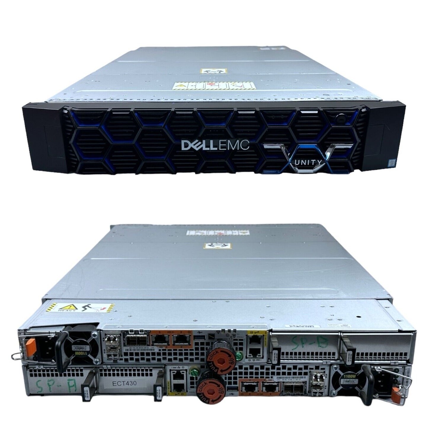Dell EMC OPE25 Unity Storage Hybrid  2x E5-2630 v3  96GB PC4  25x SFF