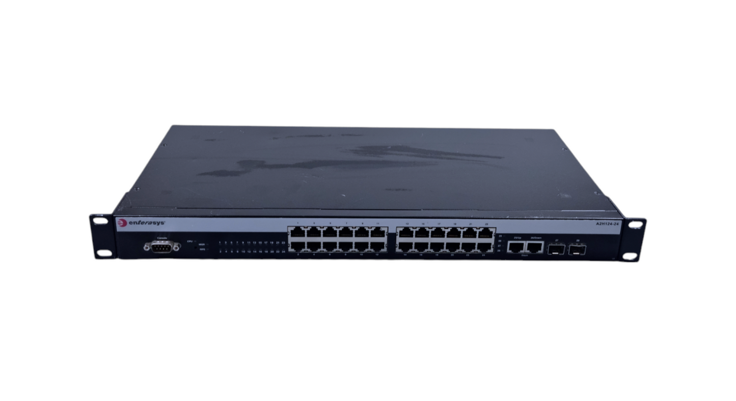 Enterasy A2H124-24  x24-Ports RJ-45  x2 SFP-Ports