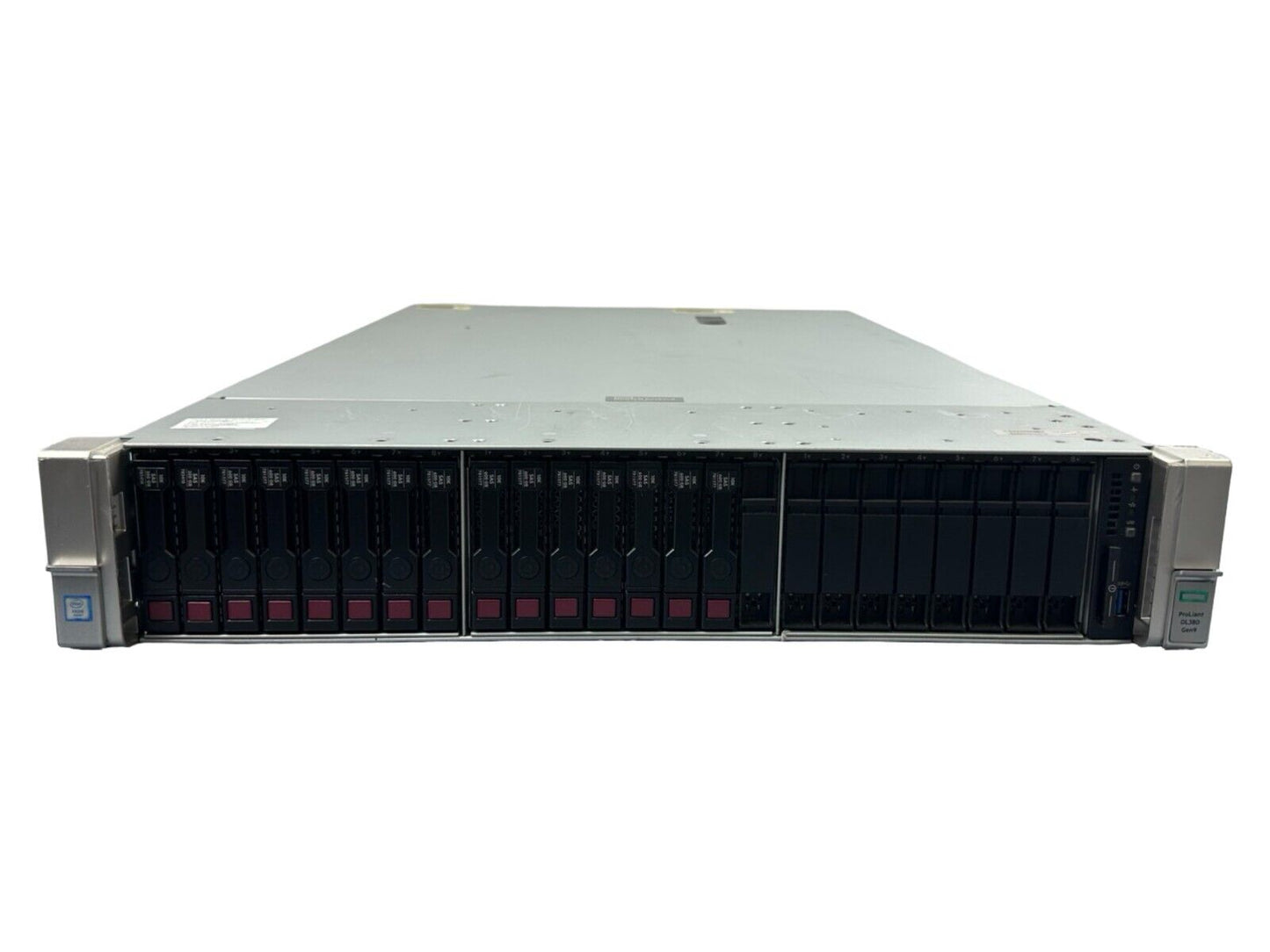 HP ProLiant DL380 G9  1x E5-2620 V3 2,40GHz  64GB RAM  13x 600GB  2x 300GB HDD