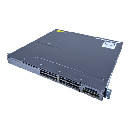 Cisco WS-C3750X-24P-S V02 C3KX-NM-1G  Netzwerk-Switch 24-Port
