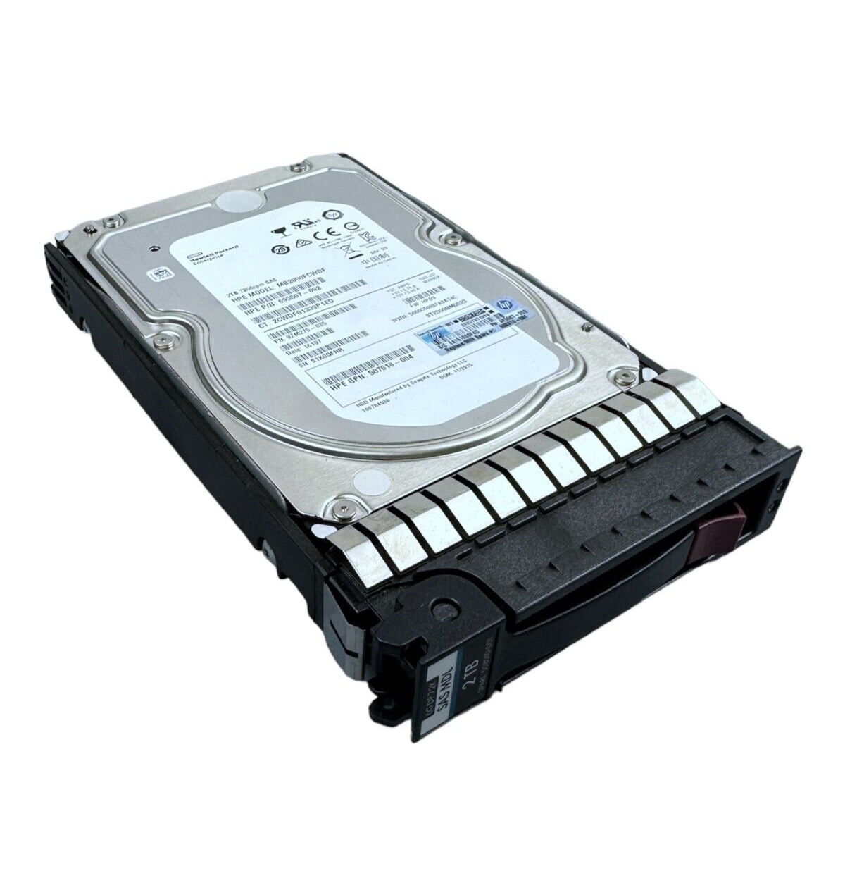 HP 2TB HDD  3,5''  7.2K SAS  695507-002  507618-004  MB2000FCWDF  ST2000NM0023