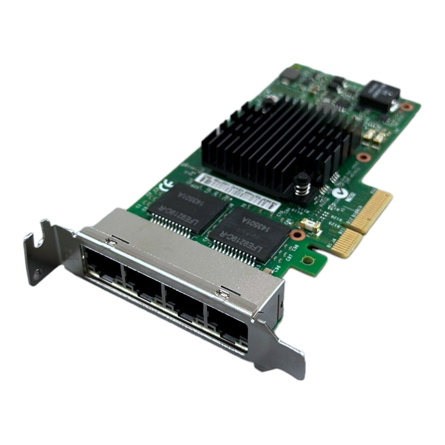 Intel Dell I350-T4  4-Port PCIe x4 Gigabit Ethernet Network Adapter  Low-Profile