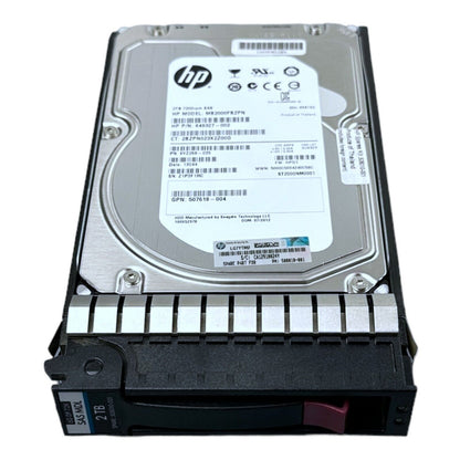 HP 2TB 3,5" HDD SAS 7.2K MB2000FBZPN  ST2000NM0001  649327 9YZ268  507618 +Caddy