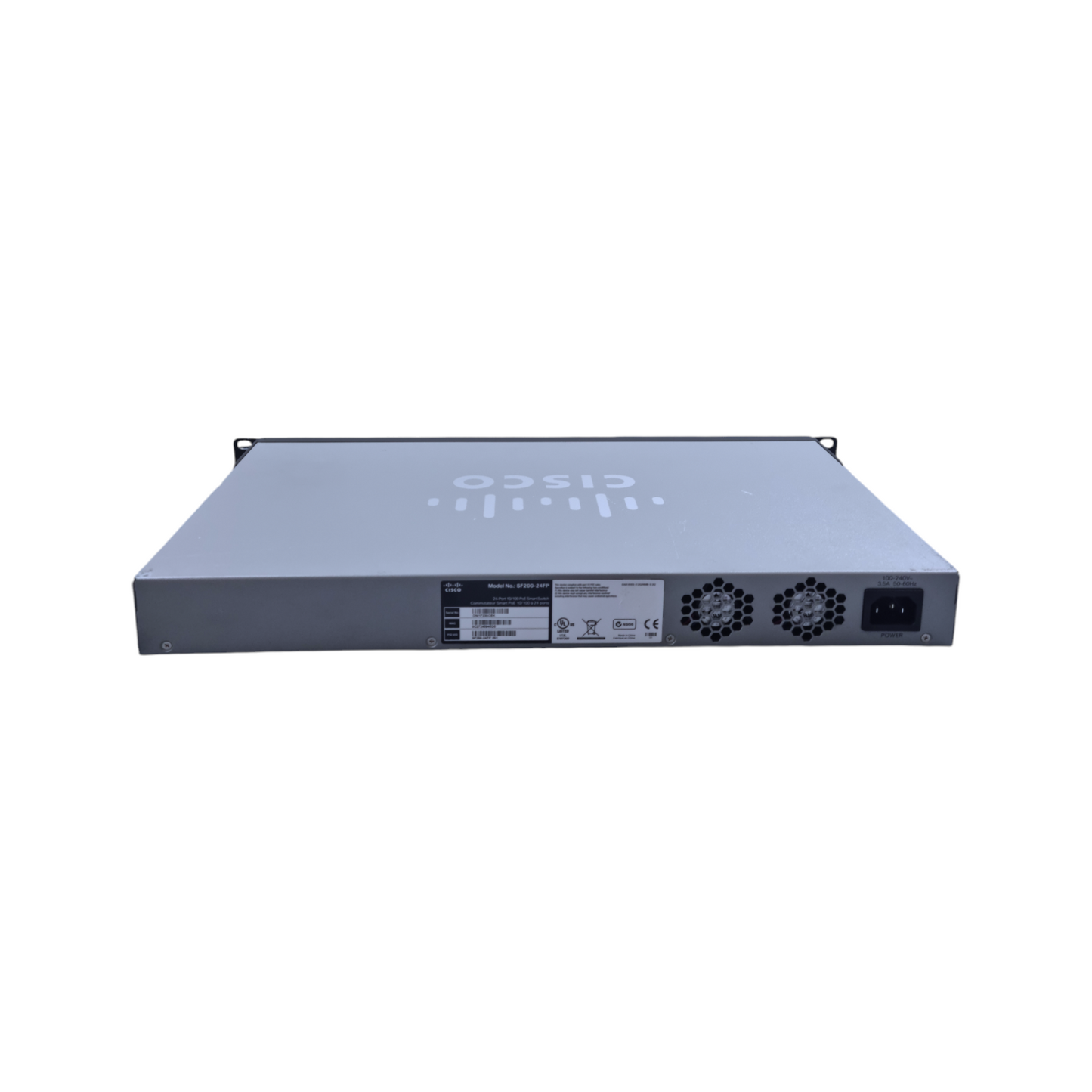 Cisco SF200-24FP- x24 Ports (RJ-45) X2 Combo-Ports (Gigabit Ethernet/SFP)