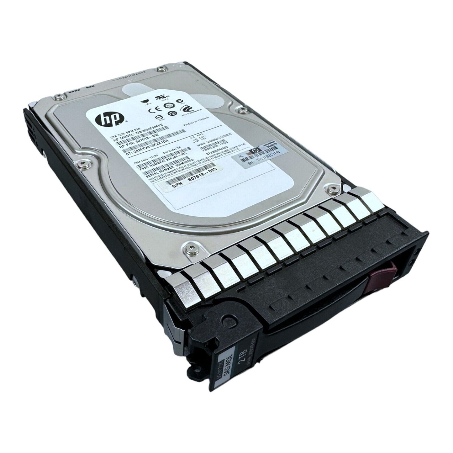 HP 2TB HDD 3,5" SAS 7.2K  507613-002  507618-003  MB2000FAMYV  ST32000444SS