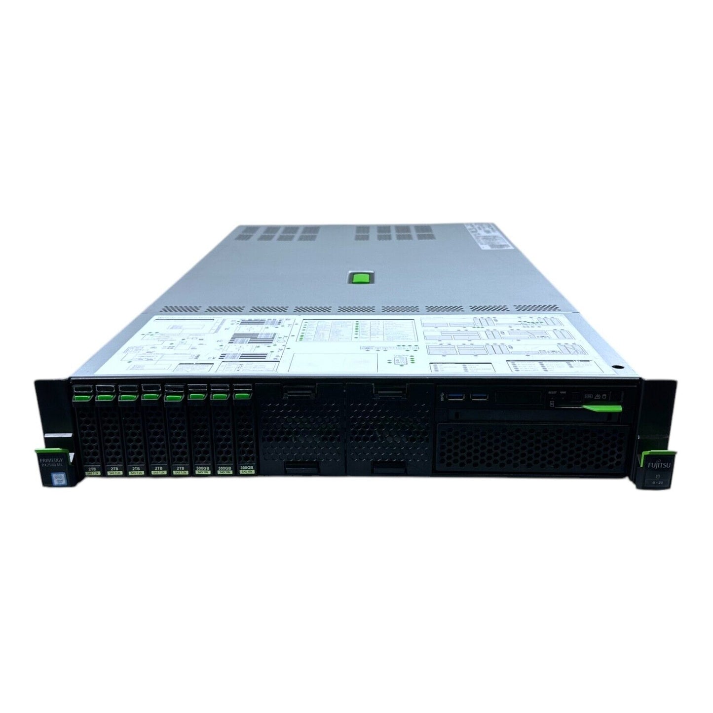 Fujitsu Primergy RX2540 M4 1x Silver 4110  64GB  8xSFF  EP400i