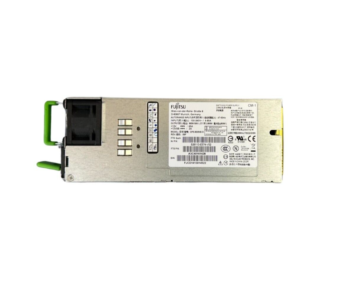 Fujitsu DPS-800AB D 800W  A3C40175928  S26113-E574-V53 Server Netzeile
