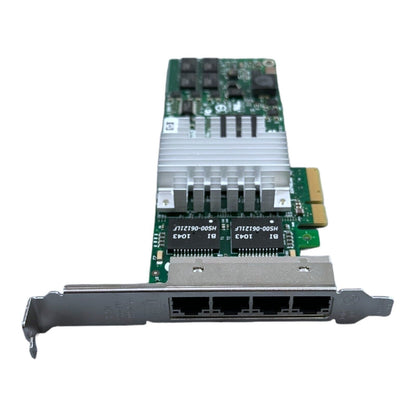 HP NC364T QuadPort RJ45 GBit Netzwerkkarte HSTNS-BN26 / 436431-001 high profile